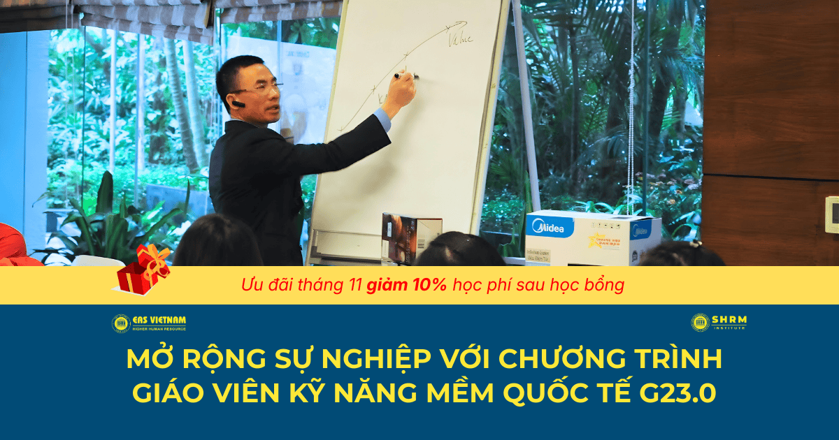 Mở rộng sự nghiệp với chương trình giáo viên kỹ năng mềm quốc tế g23.0